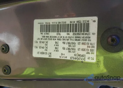 2008 Dodge Ram 1500 St/Sxt from USA, damaged, VIN 1D7HA18N68S594959